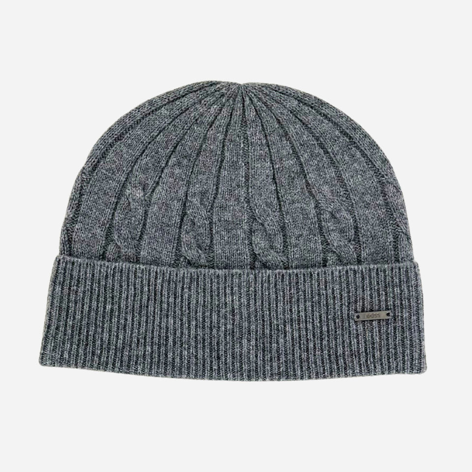 Furbo Beanie Hat in Grey from BOSS.