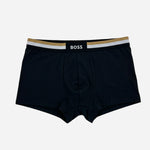 Black Boxer Shorts in Motion Stretch Boxer Shorts Pack of 3 from BOSS.