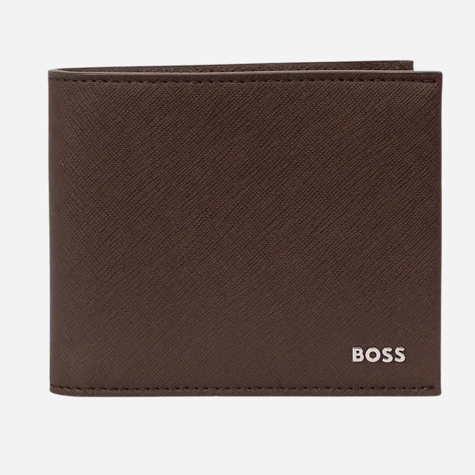 Northon Brown Leather 8CC Wallet from BOSS.