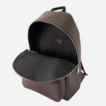 Interior and branding of Northon Structured Backpack with Polished Logo Lettering from BOSS.