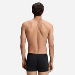 ONE 3-Pack of Black Cotton Stretch Boxer Briefs from BOSS.