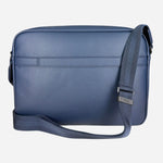Back View of Ray Blue Messenger Bag from BOSS.