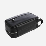 Side View of Ray Black Washbag from BOSS,