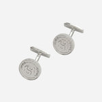 B-Coin Silver Cufflinks by BOSS.