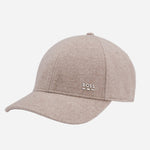 Wool and Silk Blend Cap with Logo Hardware from BOSS.