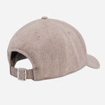 Back View of Wool and Silk Blend Cap with Logo Hardware from BOSS.