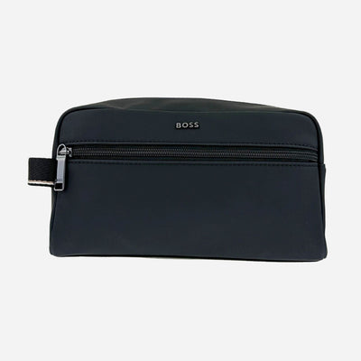 Zeph Black Wash Bag from BOSS.