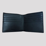 This BOSS leather wallet comes with storage space for 8 credit cards.