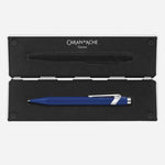 849 Blue Rollerball Pen by Caran d'Ache.