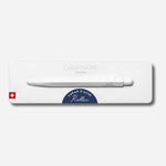 Packaging of 849 Blue Rollerball Pen by Caran d'Ache.