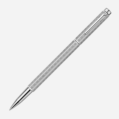 Caran d'Ache Ecridor Chevron Palladium-Coated Rollerball Pen