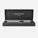 Ecridor Cubrik Palladium-Coated Ballpoint Pen by Caran d'Ache.