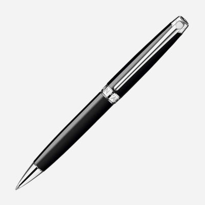 Léman Ebony Black Rhodium-Plated Ballpoint Pen from Caran d'Ache.