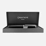 Léman Ebony Black Rhodium-Plated Rollerball Pen by Caran d'Ache.