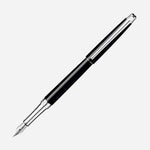 Léman Ebony Black Fountain Pen by Caran d'Ache.