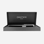 Léman Ebony Black Fountain Pen by Caran d'Ache.