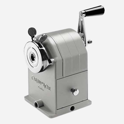 Silver Metal Pencil Sharpening Machine by Caran d'Ache.