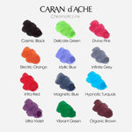 Chromatics 50ml Ink Bottles from Caran d'Ache 