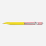 849 Limited Edition Ballpoint Pen In Chartreuse & Rose collaboration from Caran d'Ache x Paul Smith.