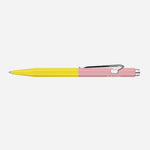 849 Limited Edition Ballpoint Pen In Chartreuse & Rose collaboration from Caran d'Ache x Paul Smith.