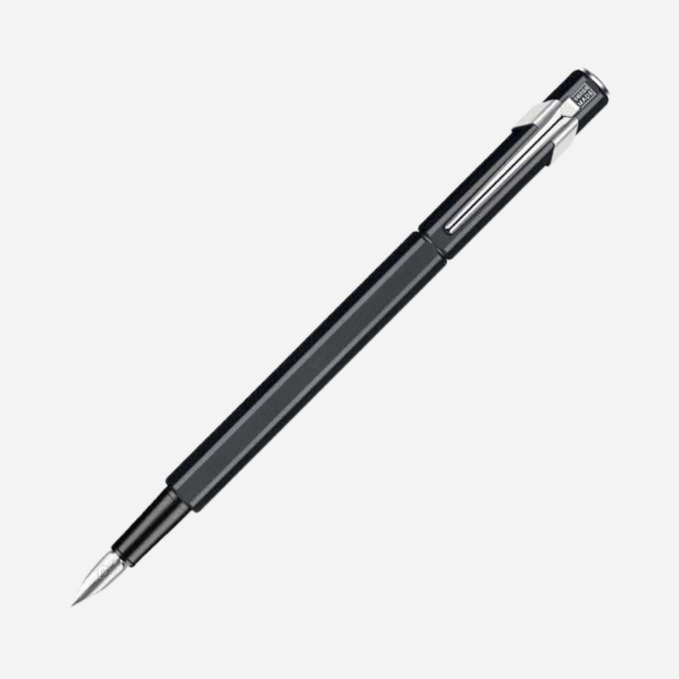 Caran d'Ache 849 Black Metal Fountain Pen