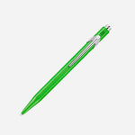 849 Fluorescent Green POPLINE Ballpoint Pen by Caran d'Ache.