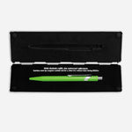 849 Fluorescent Green POPLINE Ballpoint Pen by Caran d'Ache.