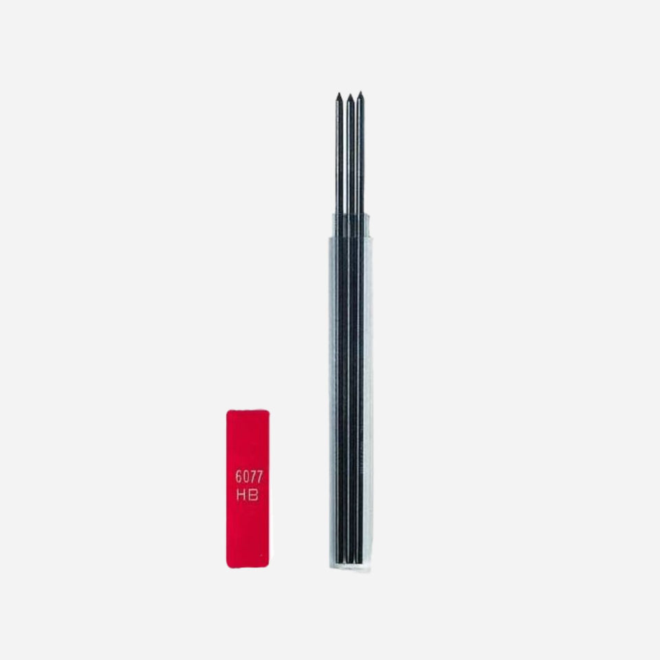 Technograph 2mm HB Leads Pack of 3 by Caran d`Ache.