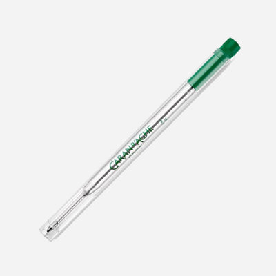 Goliath Ballpoint Pen Refill (M) in Green by Caran d`Ache.