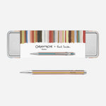 Caran d'Ache X Paul Smith 849  'Signature Stripe' Silver Ballpoint Pen