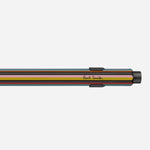 Close Up of Caran d'Ache X Paul Smith 849  'Signature Stripe' Black Mechanical Pencil