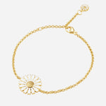 Daisy White Enamel Bracelet from Georg Jensen.