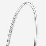 Georg Jensen Magic Bangle 18 Kt. White Gold with Brilliant Cut Diamonds