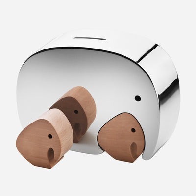 Georg Jensen Moneyphant with Twins Money Box