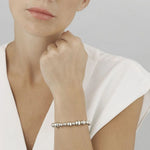 Sterling Silver Moonlight Grapes Mixed Beads Bracelet from Georg Jensen.