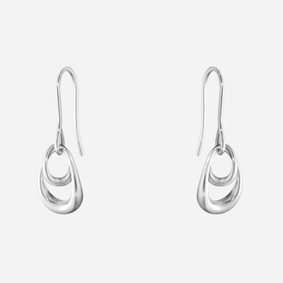 Sterling Silver Offspring Earrings from Georg Jensen.