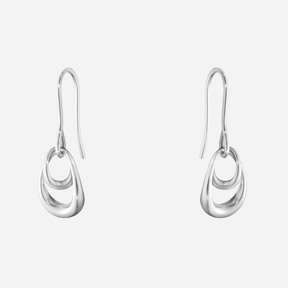 Sterling Silver Offspring Earrings from Georg Jensen.