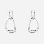 Sterling Silver Offspring Interlocked Earrings from Georg Jensen.