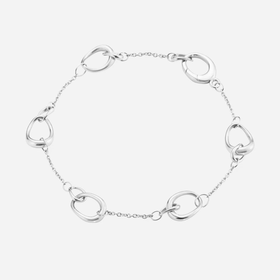 Georg Jensen Offspring Sterling Silver Bracelet designed by Jacqueline Rabun.