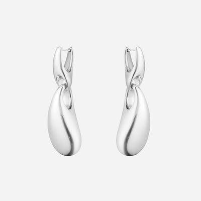 Sterling Silver Reflect Drop Earrings from Georg Jensen.