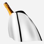 Stainless Steel Indulgence Champagne Cooler by Georg Jensen.