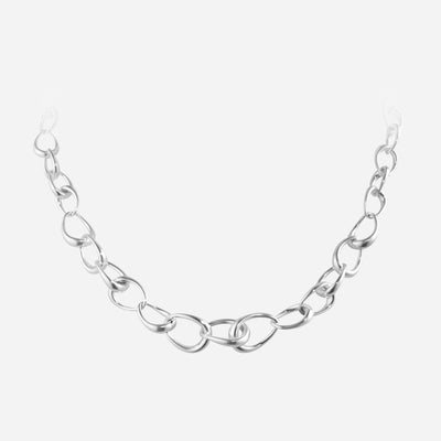 Sterling Silver Offspring Interlocked Necklace from Georg Jensen.