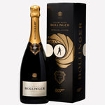 This bottle of Bollinger champagne is part of their 007 collection.