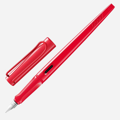 Joy Red 1.5 Calligraphy Fountain Pen from LAMY.