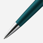 Close up of Studio Special Edition Petrol Ballpoint Pen from LAMY.