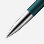 Close up of Studio Special Edition Petrol Rollerball Pen from LAMY.
