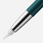 Cose up of Special Edition Petrol Matt Studio Fountain Pen M from LAMY.