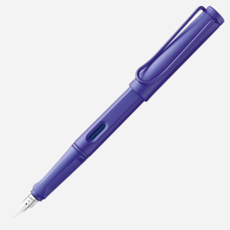 The Safari Candy Violet Special Edition Fountain Pen-Medium Nib (M) by LAMY.