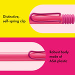Special Edition Safari Ballpoint Pen in Neon Pink from LAMY.