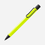 safari Ballpoint Pen in neon yellow from LAMY.
